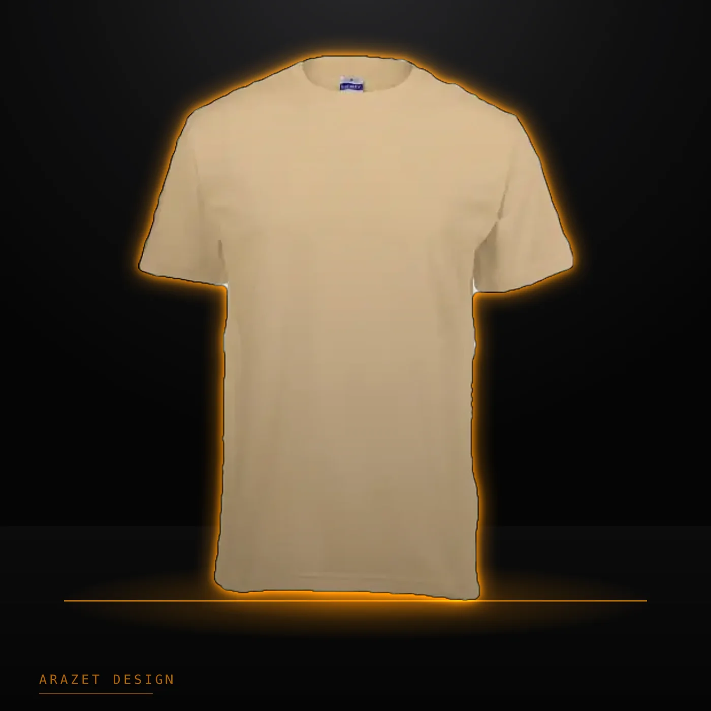 Sand Core Cotton Tee — Arazet Design